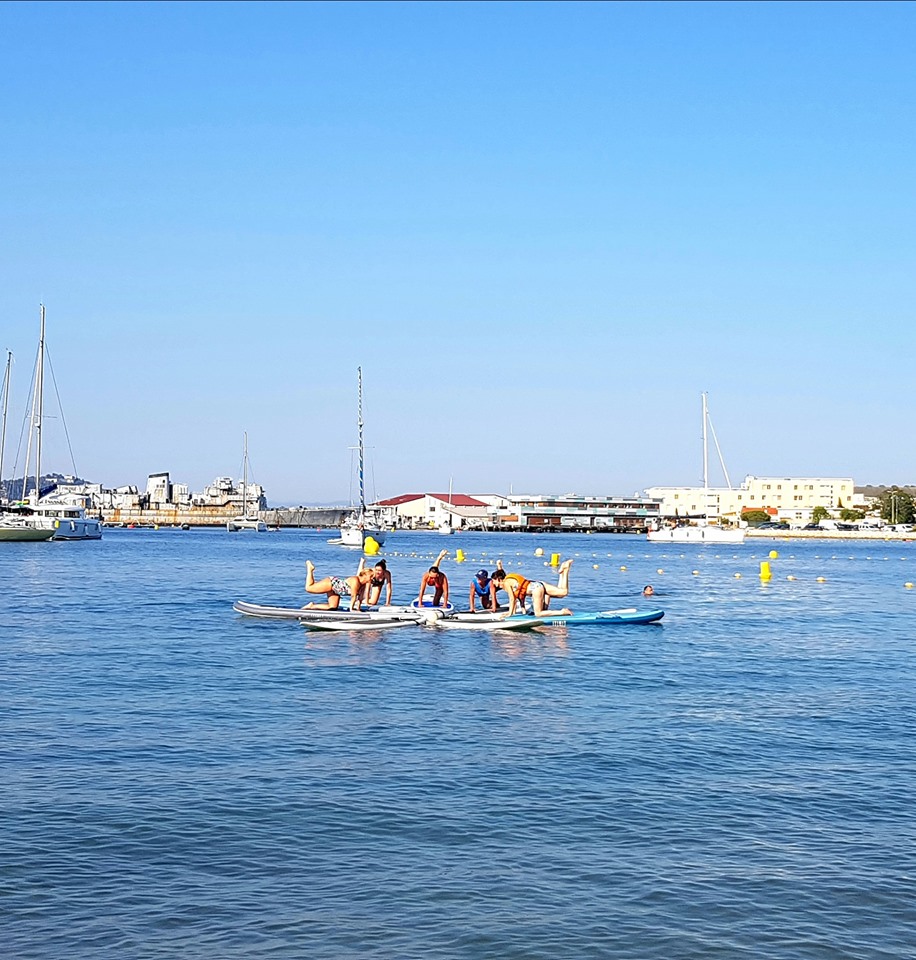 groupe yoga paddle saint mandrier